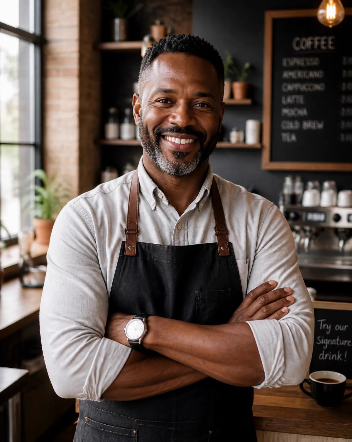 John Peck, owner of The South Side Cafe